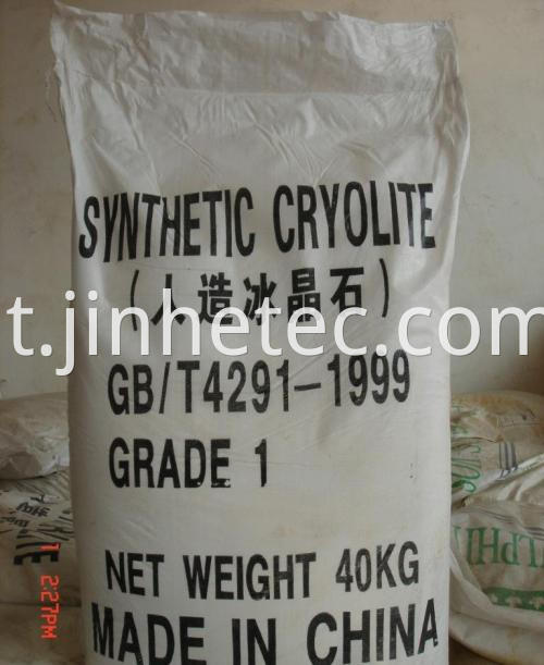 Cryolite For Ferroalloy / Rimming Steel Fusing Agent